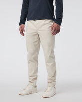 Fletcher Elastic Waist Pant Athletic Slim Fit 30" Oatmeal | Vuori