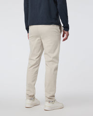 Fletcher Elastic Waist Pant Athletic Slim Fit 30" Oatmeal | Vuori