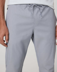 Cascade Elastic Waist Trouser Classic Fit 30" Heather Grey | Vuori Online