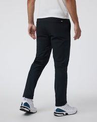 Meta Elastic Waist Pant Black 5-Pocket Stretch Pants | Vuori US