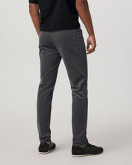 Optimist 5 Pocket Cord Pant Athletic Slim Fit Charcoal | Vuori For sale