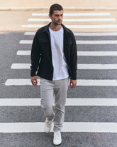 Optimist 5 Pocket Cord Pant Athletic Slim Fit Amethyst Grey | Vuori
