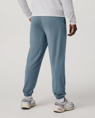 Sunday Performance Sweatpant 28" Men's Smoke Blue Pant | Vuori US
