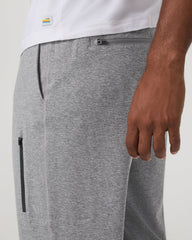 Sunday Performance Sweatpant Classic 30" Grey Heather | Vuori On sale