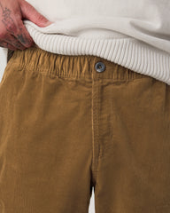 Optimist Elastic Waist Pant Classic Fit Men's Rum Pants | Vuori US