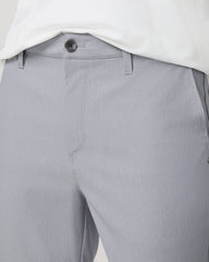 Cascade Tech Chino Athletic Slim Fit 32" Heather Grey | Vuori On sale