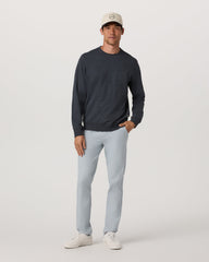 Men's Cascade Tech Chino Athletic Slim Fit 30" Blue Haze | Vuori For sale