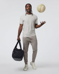 Sunday Performance Jogger Mocha Heather | Vuori