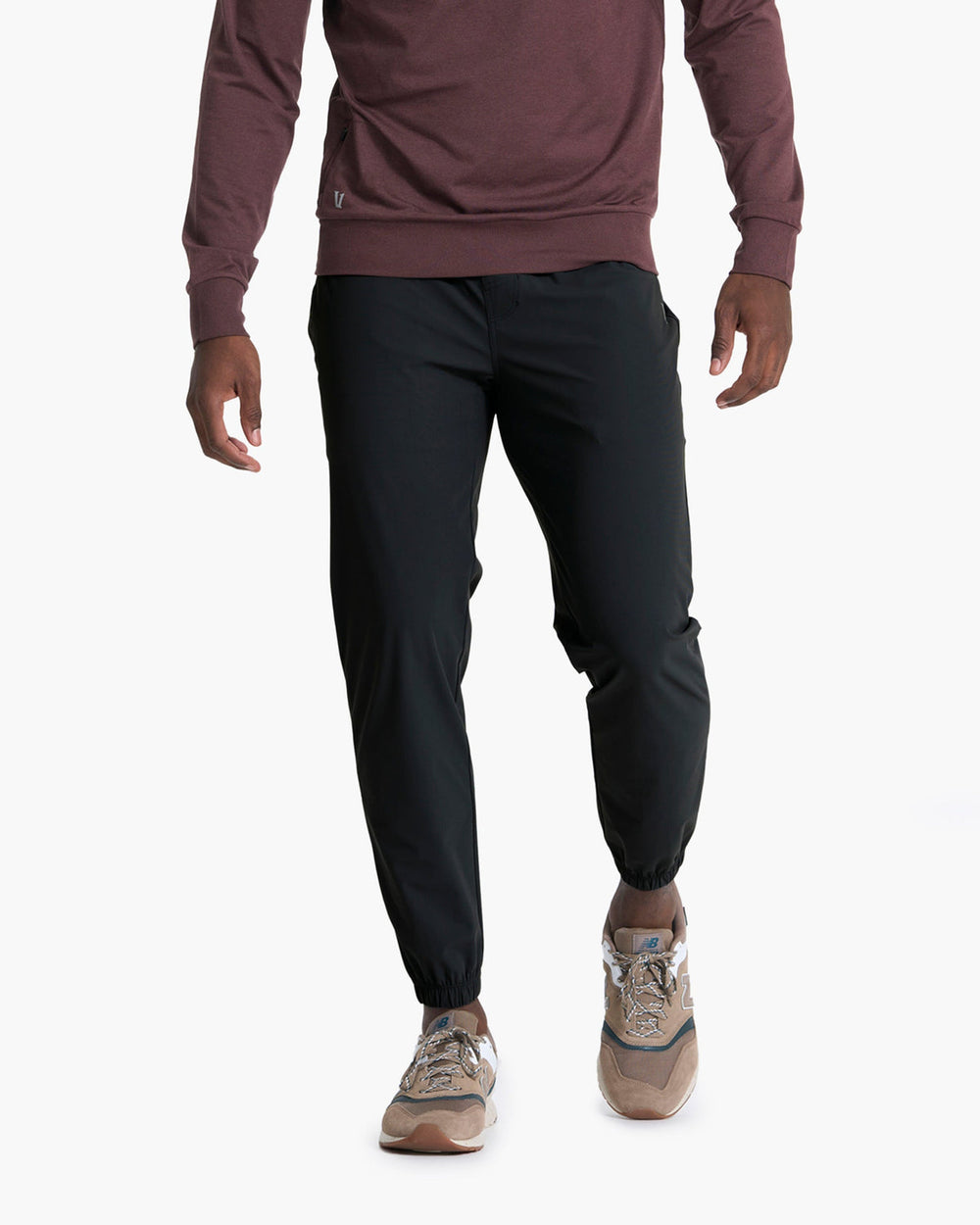 Fleet Jogger Men's Black Training Joggers | Vuori