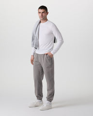 Coronado Performance Sweatpant Classic 28" Dolomite Heather | Vuori Outlet