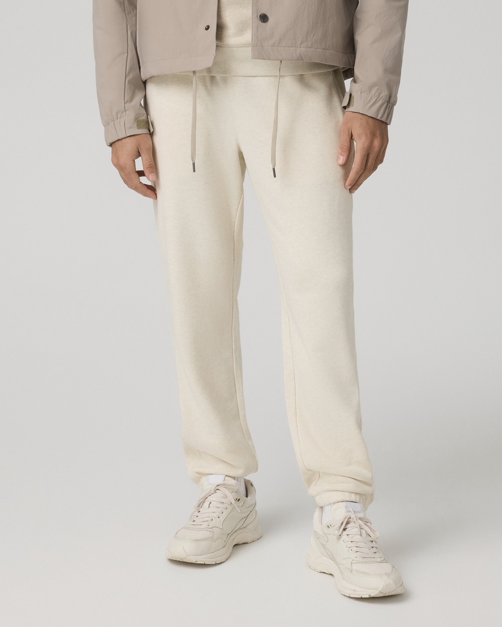 Men's Cypress Vintage Jogger 28" Buttermilk Heather | Vuori Online