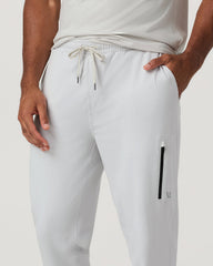 Sunday Performance Jogger 28" Men's Frost Grey Joggers | Vuori For sale