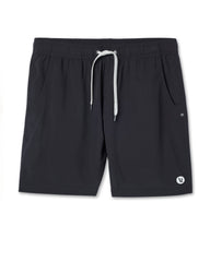 Kore Short Unlined 7" Black Unlined Athletic Shorts | Vuori
