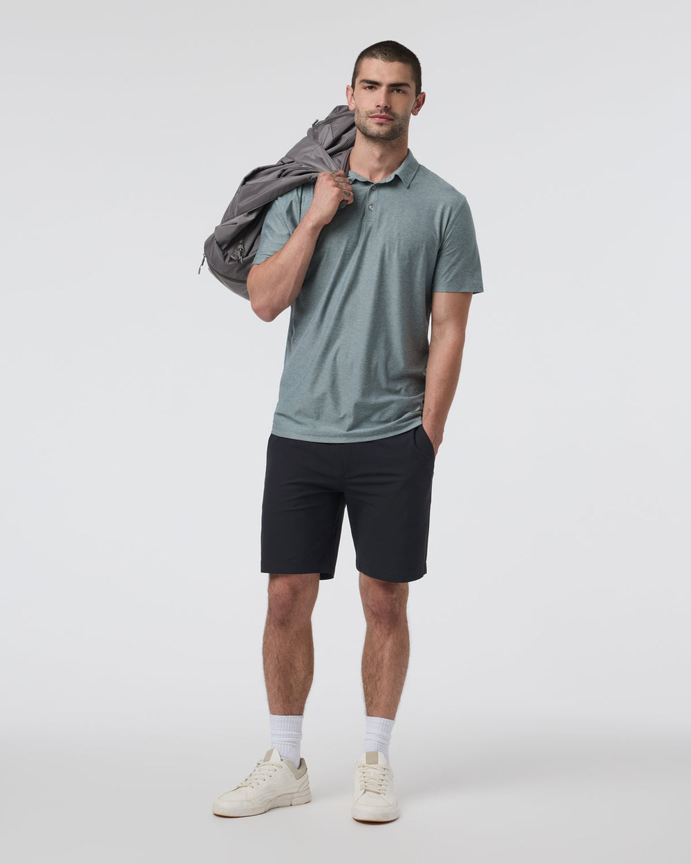 Meta Short 8" Black Chino Shorts | Vuori Discount