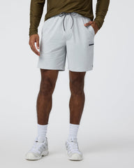 Grafton Short Unlined Classic Fit 7" Sky Grey | Vuori For sale