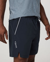 Crosscourt Short Unlined 7" Men's Navy Tennis Shorts | Vuori Online