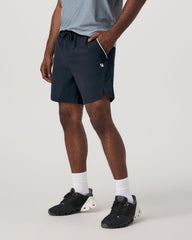 Crosscourt Short Unlined 7" Men's Navy Tennis Shorts | Vuori Online