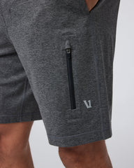 Sunday Performance Short Charcoal Heather | Vuori US