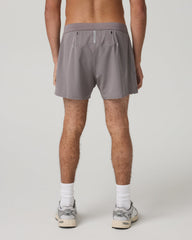 Qualify Short Lined 5" Men's Smokey Grey Athletic Shorts | Vuori Sale