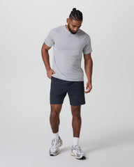 Fleet Sport Short Unlined Classic Fit 7" Navy | Vuori US