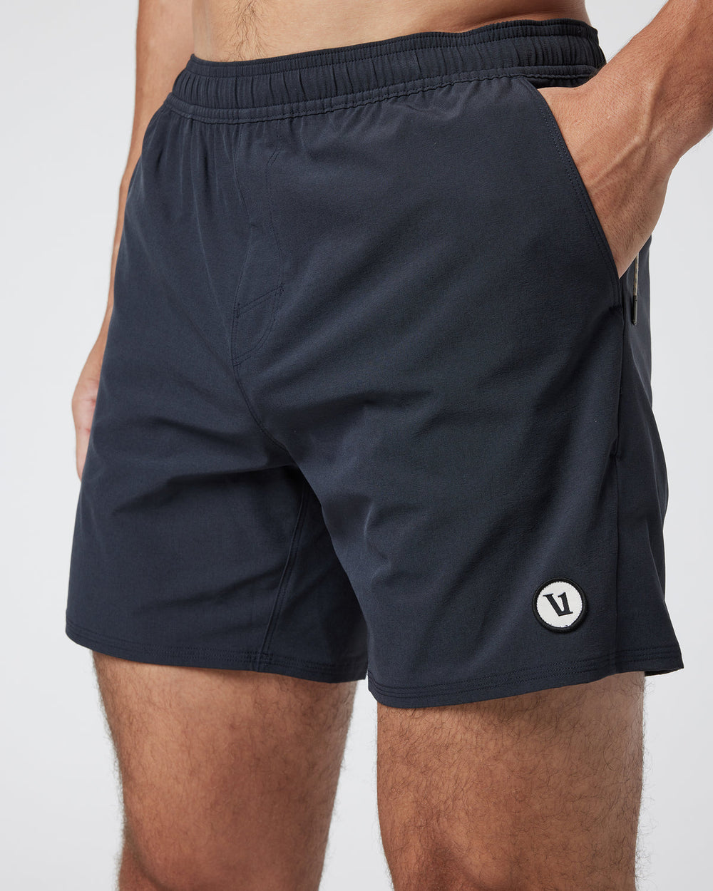 Maverick Volley Short Men's Black Hybrid Shorts | Vuori Sale