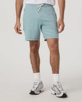 Men's Ponto Performance Short 7" Misty Blue Heather | Vuori