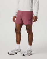 Qualify Short Lined 5" Men's Berry Performance Shorts | Vuori Discount