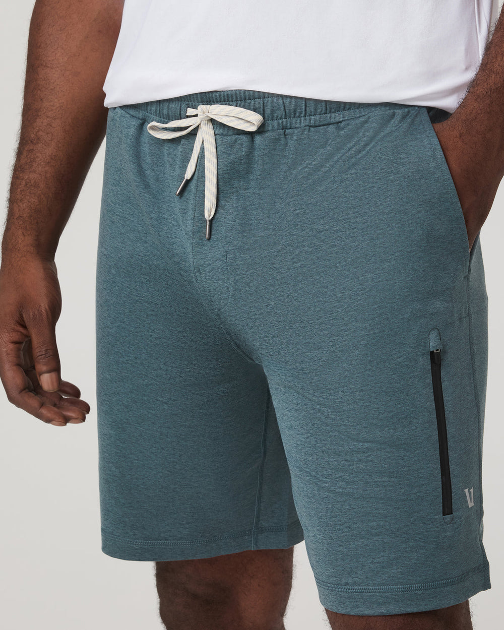 Men's Sunday Performance Short 8" Blue Sea Heather | Vuori For sale
