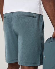 Men's Sunday Performance Short 8" Blue Sea Heather | Vuori For sale