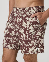 Maverick Volley Short Lined Sable Maui Hybrid Shorts | Vuori