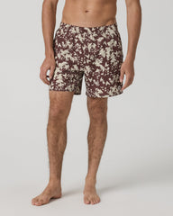Maverick Volley Short Lined Sable Maui Hybrid Shorts | Vuori