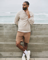 Meta Short 8" Men's Pecan Classic Chino Shorts | Vuori Outlet