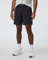 Grafton Short Unlined Classic Fit 7" Black | Vuori US