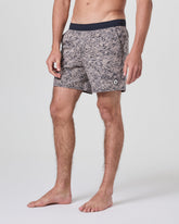 Maverick Volley Short Men's Mocha Sand Hybrid Shorts | Vuori Outlet