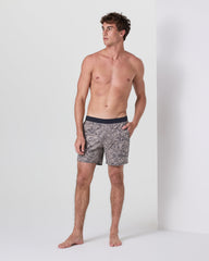 Maverick Volley Short Men's Mocha Sand Hybrid Shorts | Vuori Outlet