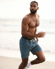 Kore Short Lined 7" Men's Light Deep Sea Athletic Shorts | Vuori Outlet