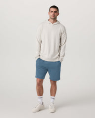 Coronado Short 8" Men's Pool Blue Heather Lounge Short | Vuori