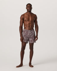 Maverick Volley Short Lined Men's Huckleberry Shorts | Vuori Outlet