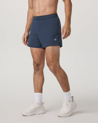 Qualify Short Lined 5" Men's Blue Coast Training Short | Vuori US