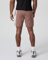 Kore Short X2 Lined Classic Fit 7" Sedona Brown/Salt/Amethyst Grey | Vuori On sale