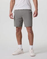 Coronado Short 8" Dolomite Heather | Vuori Online