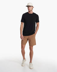 Meta Short Camel Brown Relaxed Fit Chino Shorts | Vuori US