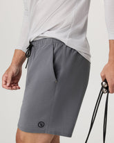 Elevate Kore Short Unlined 7" Men's Zinc Shorts | Vuori On sale