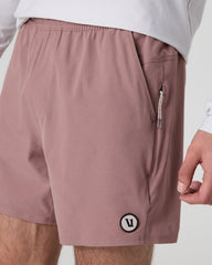 Maverick Volley Short Men's Zion Rose Hybrid Shorts | Vuori US