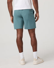 Banks Session Short Unlined 7" Bluegrass Linen Texture | Vuori Online