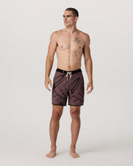 Cruise Boardshort Men's Dusty Plum Thatch Boardshorts | Vuori Outlet