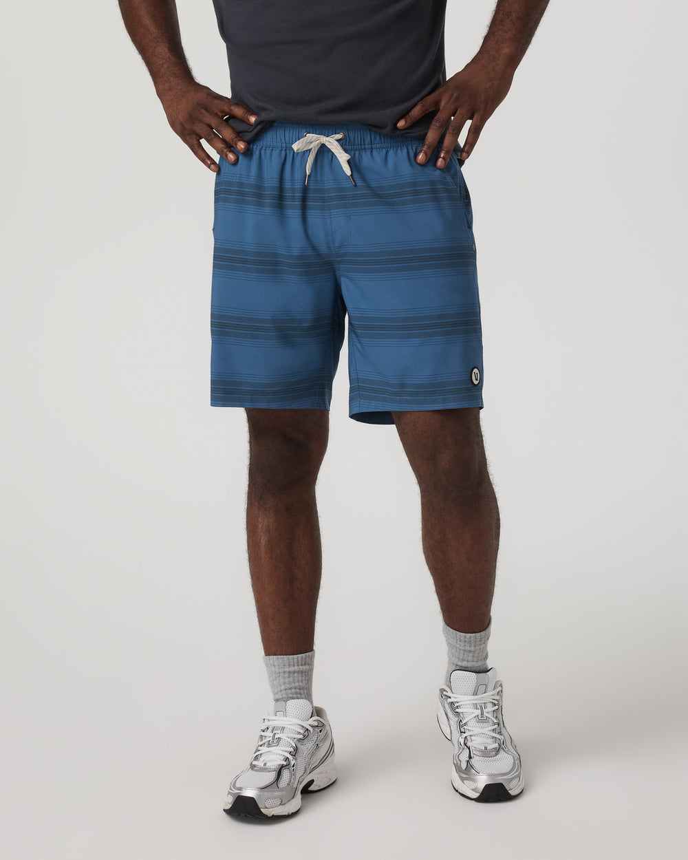 Kore Short Unlined 7" Sea Gradient Stripe | Vuori Online