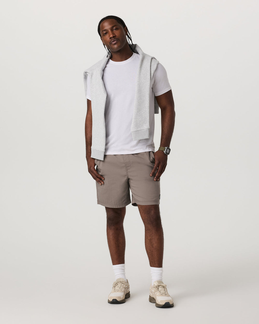 Kore Everyday Short Lined 7" Men's Smokey Taupe Shorts | Vuori US