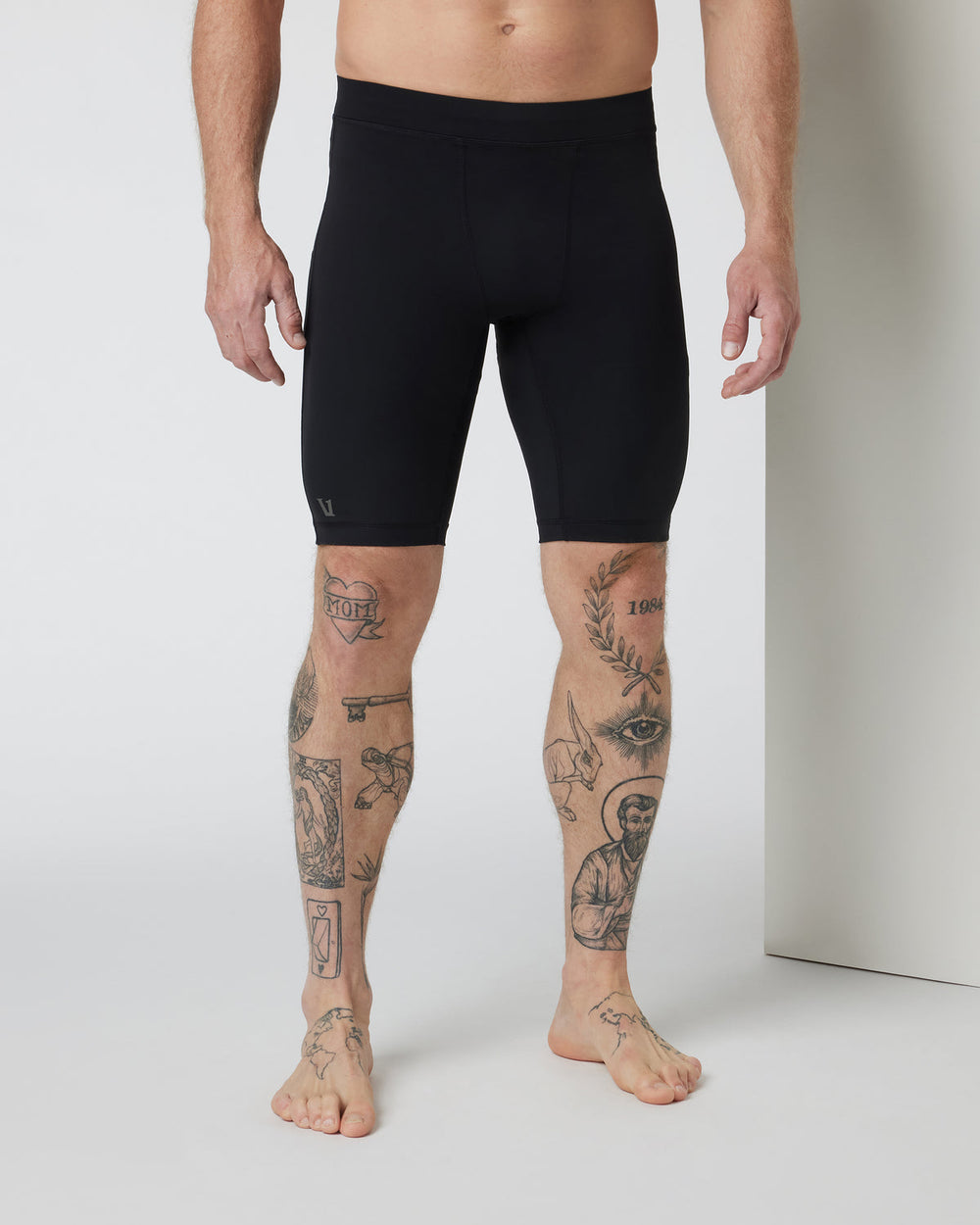 PR Short Men's Black Compression Shorts | Vuori Sale