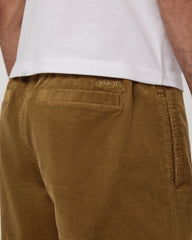 Optimist Elastic Waist Short 8" Men's Rum Relaxed Shorts | Vuori Sale